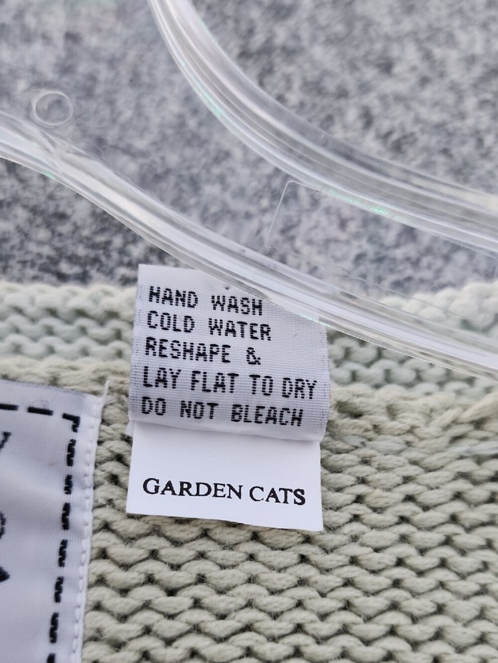 Storybook Knits V-Neck Cardigan Garden Cats Motif size 1X - Picture 4 of 16